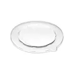 BB32LFPP, Round Microwavable PP Plastic Flat Lid For 24-32 Oz Bowls, 500/CS