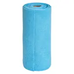 BTM-12B, Blue Rolled Microfiber Towel, 50/RL