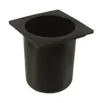 CR-2400, Round Black Polyethylene Bottle Well