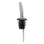 CR-285P, Bar Maid "Betterway" Stainless Steel Medium Speed Pourers, Tapered with Poly Cork, No Screen, 12/PK