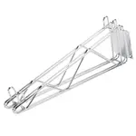 DB-24, 24-Inch Chrome Wire Double Wall Bracket