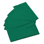 CLOSEOUT - Innoware 56406, 15x17-Inch 1/8 Fold Dark Green Paper Dinner Napkin, 1000/CS