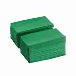 CLOSEOUT - Innoware 56406, 15x17-Inch 1/8 Fold Dark Green Paper Dinner Napkin, 1000/CS