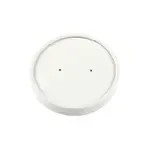 LFCCW, White Paper Vented Lid for 8-16 Oz Paper Cups/Containers, 500/CS