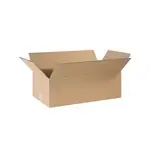 NT-BX808929-BD-B&H, 24x8x12-Inch Corrugated Shipping Boxes, 20/PACK