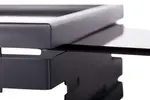 PWB-GN1-1B, Black Powder Coated Steel Base for Full Size Steam Pan