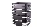 PWB4-2030B, 7.87-Inch Square Buffet Riser, Black Powder Coated Steel