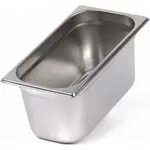 PWS1320, 8" Deep Stainless Steel Third Size Steam Table Pan, European Style (Discontinued)