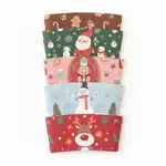 SB20H, 10-24 Oz Christmas Printed Hot Cup Jacket/Sleeve, 1000/CS