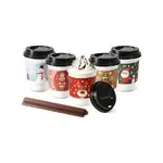 SB20H, 10-24 Oz Christmas Printed Hot Cup Jacket/Sleeve, 1000/CS