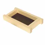 Y-95, 8x4.5-Inch Small Shiraki Wood Soy Sauce and Condiment Holder