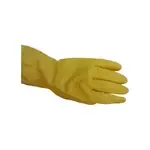 AmerCare YGL, Large Yellow Flocklined Gloves, 12/PK