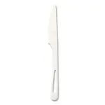 ZVKNBR480, 7-Inch White Compostable Knife, 24/20/CS