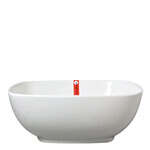 Miya X14020, 8.25" White Square Bowl, 1 DZ