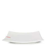 Miya X15001, 14" White Square Plate, 6/CS (Discontinued)