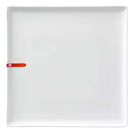 Miya X15005, 11.75" White Square Plate, 24/CS (Discontinued)