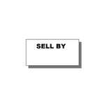 Monarch PL1131SB, #1131 Sell By Price Gun Labels, 2500 per Roll x 8 per Pack