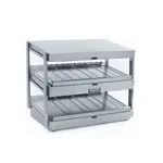 Nemco 6480-36S, 36-Inch Dual Slanted Shelf Countertop Heated Display Merchandiser