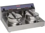 Nemco 7030A-2, 19.5-inch Dual Grid Waffle Cone Maker, 120V