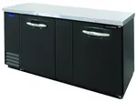 Nor-Lake AdvantEDGE NLBB69, 69-inch 2 Solid Door Back Bar Refrigerator W/Free Flowing Air System