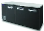 Nor-Lake AdvantEDGE NLBB79, 79-inch 3 Solid Door Back Bar Refrigerator W/Free Flowing Air System