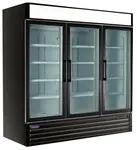 Nor-Lake AdvantEDGE NLGR70H, 3 Glass Door Refrigerator with Basemount Refrigeration Systems