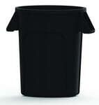 O'Cedar Commercial MaxiRough Container w/o Lid, Black, 32 gal.