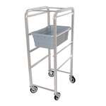 Omcan 13495, 18.75-inch 4-Tier Aluminum Lug Rack