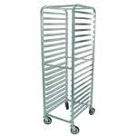 Omcan 13506, 20 Pans Curved Aluminum Pan Rack with 3-inch Spacing
