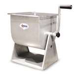 Omcan 19203, 12.75-inch Stainless Steel Manual Tilting Mixer, 44 lbs Production