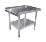 Omcan 22056, 30x18-Inch Equipment Stand with Galvanized Legs and Undershelf, NSF (Discontinued)