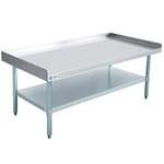 Omcan 22061, 30x60-inch Stainless Steel Equipment Stand with Galvanized Undershelf