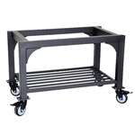 Omcan 23527, 46-inch Stand for Medium Outdoor Wood Burning Oven, Casters Included