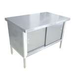 Omcan 28639, 30x48-inch 430 Stainless Steel Knock-Down Work Table