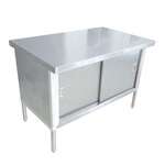 Omcan 28640, 30x60-inch 430 Stainless Steel Knock-Down Work Table