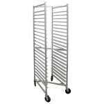 Omcan 44318, 20 Pans Aluminum Universal Pan Rack with 3-inch Spacing