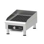 Omcan CE-CN-0350-GN, 14-inch Cast Iron Electric Charbroiler/Griddle