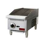 Omcan CE-CN-CB12-M, 12-inch Manual Control Radiant Natural Gas Charbroiler