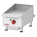 Omcan CE-CN-G15TPF, 15-inch 1 Burner Countertop Natural Gas Griddle with Thermostatic Control