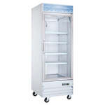 Omcan FR-CN-0790-HC, 31-inch 1 Swing Glass Door Reach-In Freezer, 23 Cu.Ft