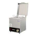 Omcan FW-CN-0251, 8-inch Stainless Steel Single Sauce Pot Warmer