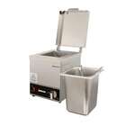 Omcan FW-CN-0251, 8-inch Stainless Steel Single Sauce Pot Warmer