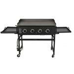 Omcan GR-CN-0914, 66-inch Stainless Steel Portable Propane Outdoor Grill