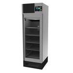 Omcan MATC100TF, 28-inch Maturmeat Glass Door Silver Meat Drying & Preserving Cabinet, 220 lbs of Meat
