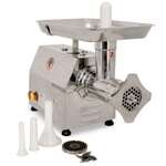 Omcan MG-CN-0022-S, 9-inch Stainless Steel Meat Grinder with 1.5 HP Motor