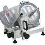Omcan MS-CN-0300, 12-inch Carbon Steel Belt-Driven Meat Slicer