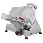 Omcan MS-IT-0300-I, 12-inch Blade Anodized Aluminum Belt-Driven Meat Slicer
