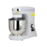 Omcan MX-CN-0007-HG, 7 Qt Stainless Steel Gray Baking Mixer with Guard