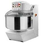 Omcan MX-IT-0060-M, 25-inch Stainless Steel Spiral Dough Mixer, 132 lbs Capacity