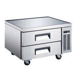 Omcan RE-CN-0036-C, 36-inch Stainless Steel Refrigerated Chef Base, 29 Cu.Ft